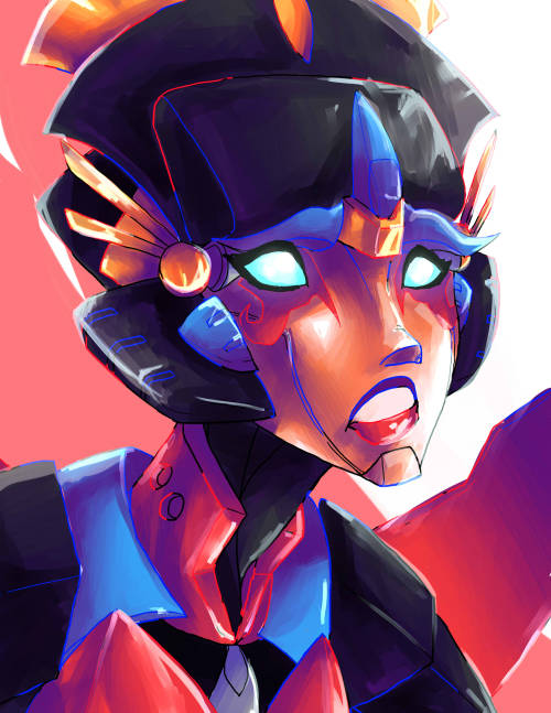 pangolinart: quick Windblade tonight because I’ve never drawn her and she’s my beautiful