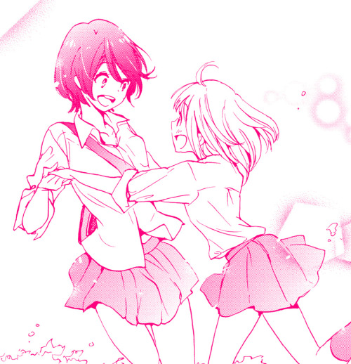 pinkyuri: ~Asagao to Kase-san~