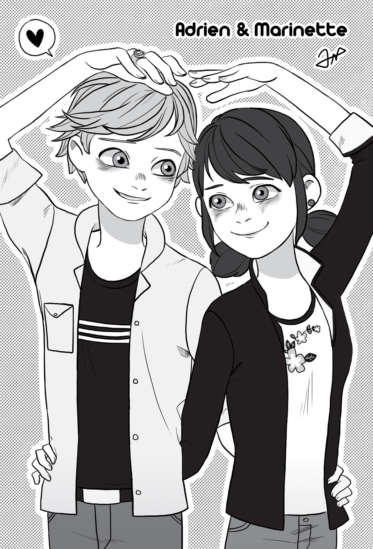 gorgonzol-st:  20151218 Adrien ♡ Marinette 