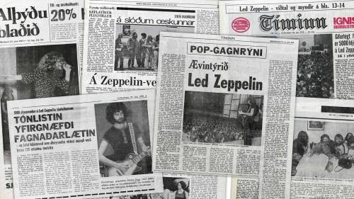 ON THIS DAY… I PLAYED REYKJAVIK WITH LED ZEPPELIN
22 JUN 1970
“ WE WENT TO THE LAND OF THE ICE AND SNOW
”