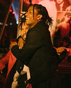 druged:    Miguel X ASAP Rocky at Raf Simons