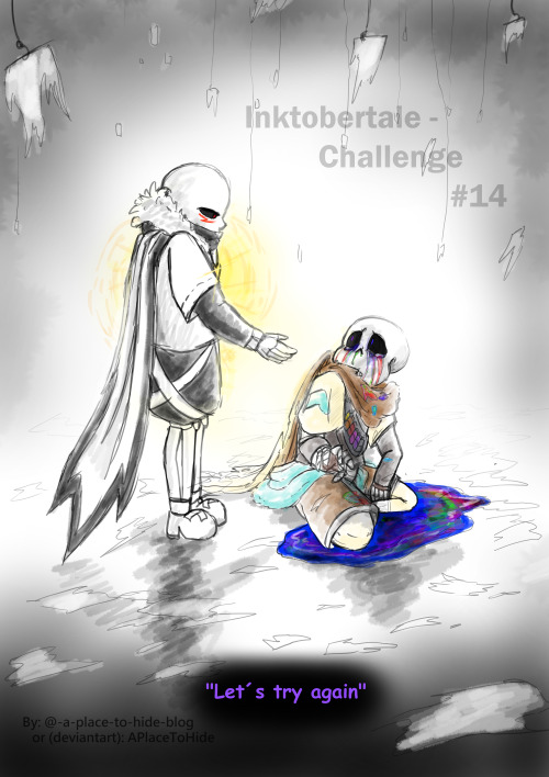 Inktobertale - Challenge 2021 #14 “Let´s try again”Sometimes I wonder what would h