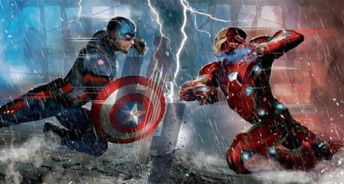   First CAPTAIN AMERICA: CIVIL WAR Promo Art  