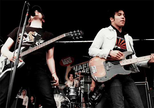 featuringfob:  Fall Out Boy + 2005 Warped Tour 