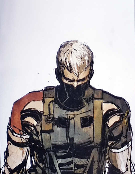 escaped-ocelot:  Metal Gear Solid: Portable Ops by Ashley Wood 