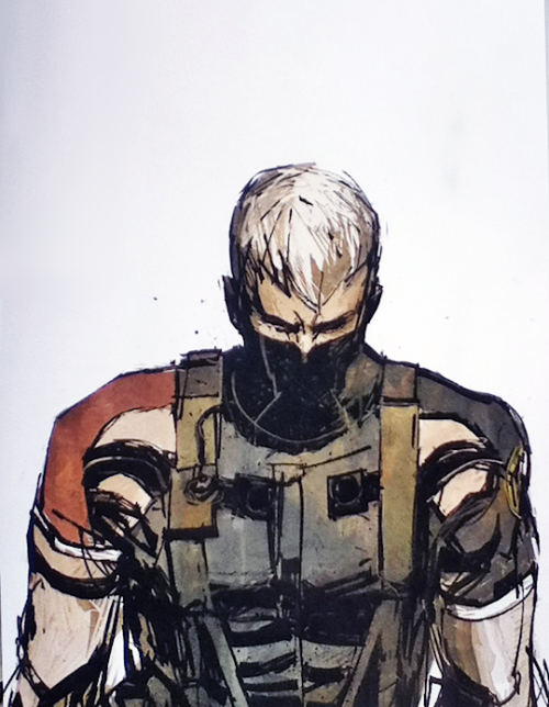 galesleg: Metal Gear Solid: Portable Ops by Ashley Wood