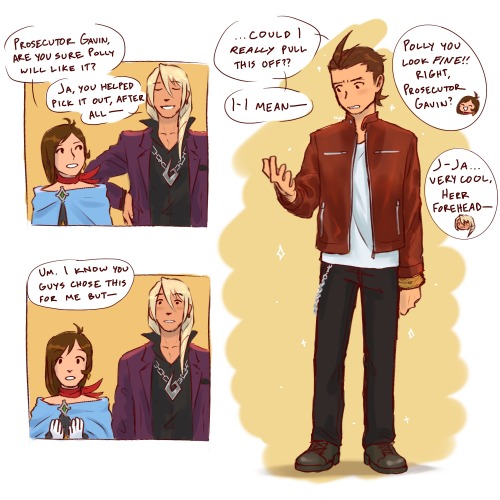 khytal:clothes shopping (or: klavier buys apollo an entire outfit to go with a wallet chain)