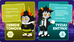 whatpumpkin:Happy 11/11! Today’s the first installment of the weekly TROLL CALL, which you can track here. New trolls will be revealed every Wednesday…and you can see them all in HIVESWAP: ACT 2, coming Spring 2018.