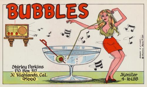 73sand88s:  Bubbles - North Highlands, California Mammy is a Lush…Runnin’ Bare #759