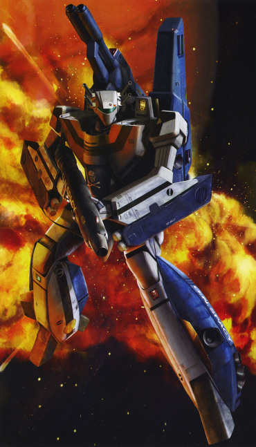 faustuszero:  Tenjin Hidetaka: Art Works of Macross – Valkyries