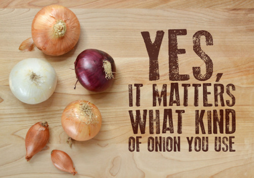 foodiebliss:Yes, It Matters What Kind Of Onion You UseHere’s a guide to what to use when.Source: Buz