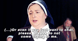 queenofbadlands:Part of the reason I became a nun, free accommodation.