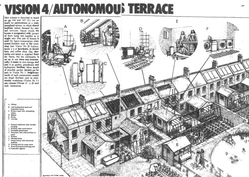 thesubversivesound:Past visions of the futureSet of drawings by Clifford Harper imagining an alterna