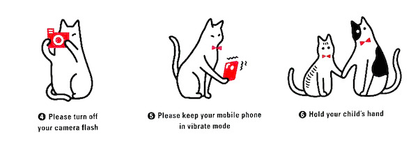 strawberryarabia:  officerofmonkeyproblems:  Korean Museum Uses Adorable Cats in