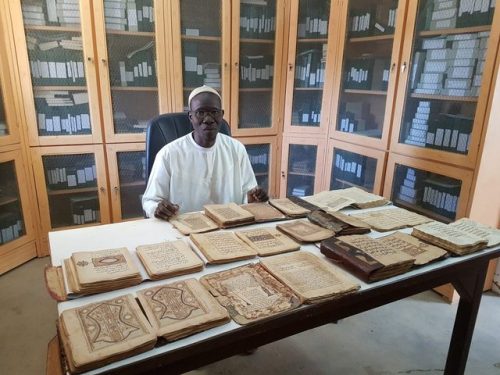 Archivist of the Library of Djenné, Mali.More than 8,000 texts from these collections have been digi