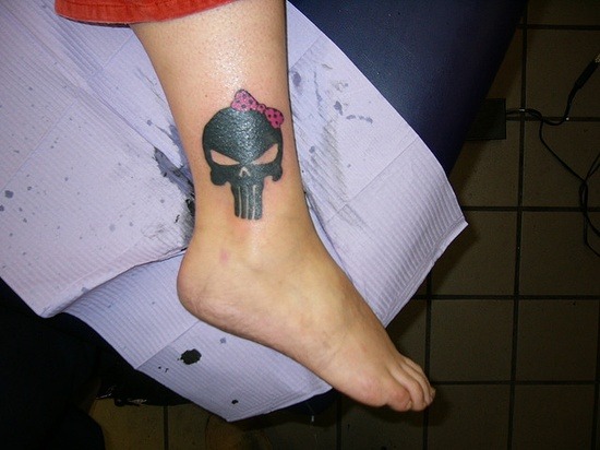 Punisher Skull Tattoo by Metacharis on DeviantArt