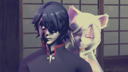 Araragi & Hanekawa for SFM