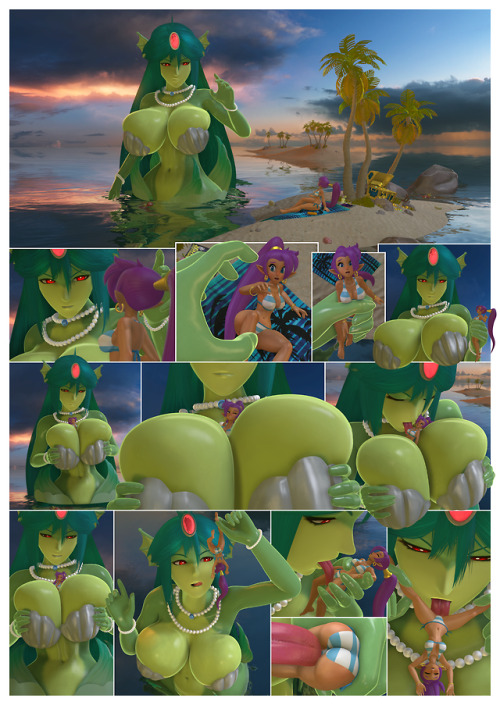 urbanatorsfm:  urbanatorsfm: Giga Confrontation Direct Link With a name like ‘Giga Mermaid’, it was only natural I had to do some giga bewbs to match. Palutena seemed like an appropriate choice when creating the character in sfm. This is the reduced