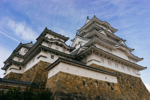 Sideview of the Himeji CastleFor more updates check out my other pages!InstagramFacebook