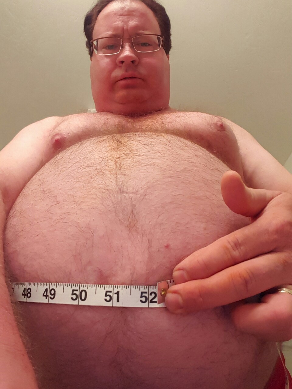 ballbelly:  I hit my goal of 250 empty plus set 2 records. I measured 52&quot;