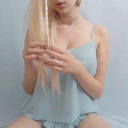 lilkittenbrat:  angelprovocative:  I’m too cute for my own good &gt;&lt;   GOD DAMN IT I FUCKING LOVE YOU. CAN I PUT TINY LITTLE BRAIDS SPORADICALLY ALL THROUGH OUT YOUR HAIR SO YOU LOOK LIKE A LIL BLUEBELL FAIRY? OKAY YES THANK YOU BYE.