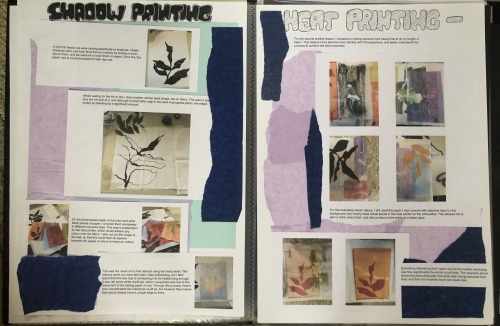 Some of my workshop pages for textiles.I really enjoyed this workshop — especially because I love wo