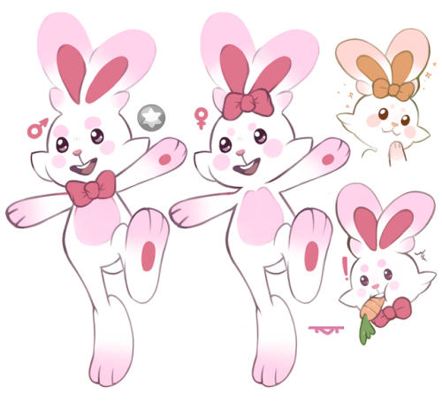 the-vanilluxe-treatment:Some Easter inspired pokemon variations including:A special kind of Torchic 