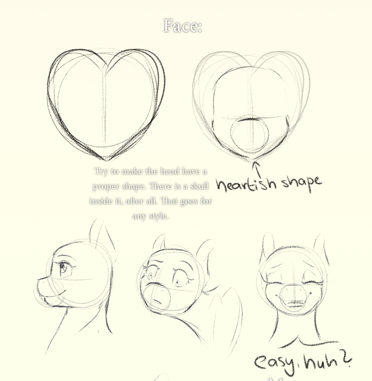 llacky:  Full VIEW&ldquo;Mare face/head tutorial&rdquo; by llackyHey, I finally