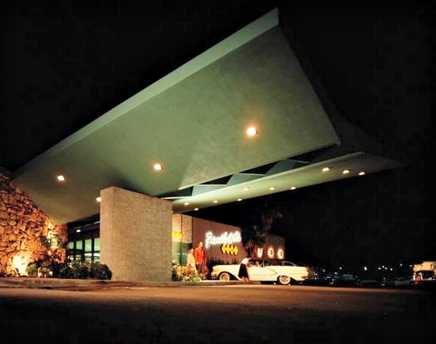 1950sunlimited:  Bowlin’ Night c.1950s Ralph Crane 