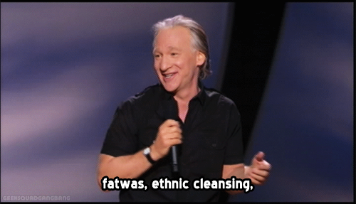 Porn photo  Bill Maher on the criticism he’s received