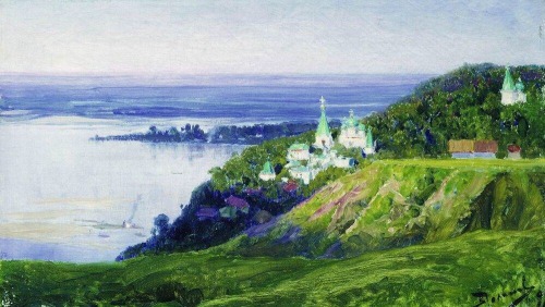Monastery over the River, Vasily Polenov