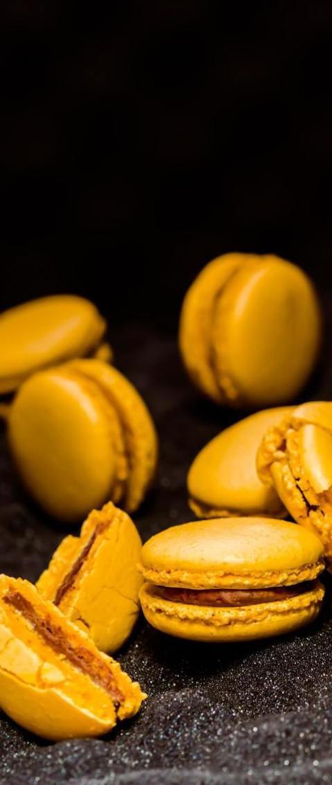 Mango Hazelnut Macarons Recipe