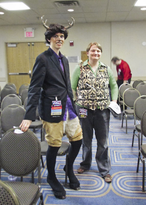 BBC Sherlock cosplays from Convergence 2014 1. Victorian femlock and me (This is a turnip, isn&rsquo