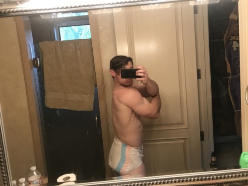 XXX diaperthor:Something about these stripes photo