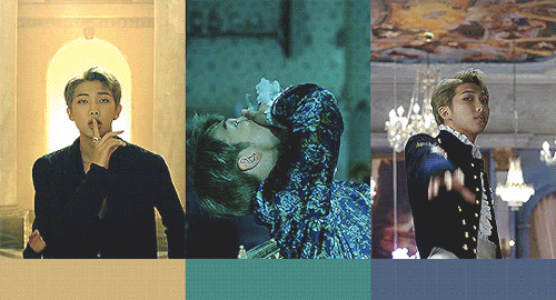 Kim Namjoon X MV Color Palette