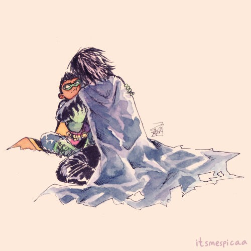 itsmespicaa: Damian being hugged/bonding with his siblings (and pseudo-sibling) bc he deserves to be