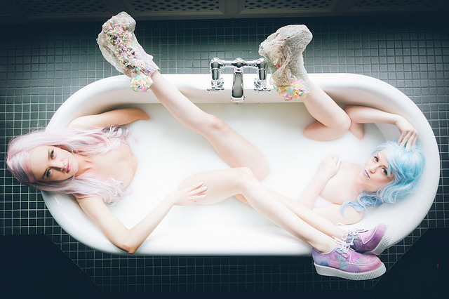 sittenlos:  Pastel Sneakers by Dvlx 