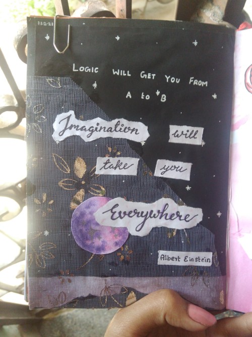 I Really Loved How This Spread Turned Out. Putting Random Stuff Together To Form A Spread Gives Me Peace
