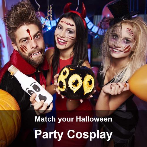 Match Your Halloween Party Cosplay and All Kinds of Zombie Costumes.【REALISTIC AND NATURAL HALLOWEEN