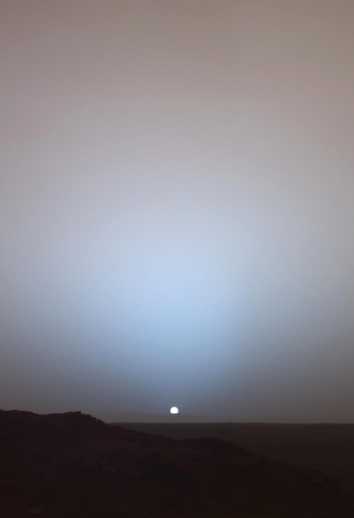 illuminatiest: A reminder that there is an image of the sunset seen from Mars. Take a moment to real