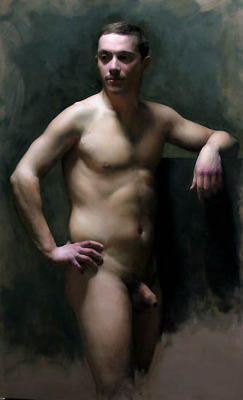 bloghqualls:  SHANE WOLF: LE MOQUEUR, OIL ON CANVAS