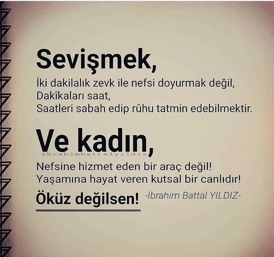 Sevişmek, İki dakilalık...