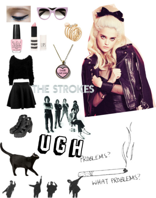 Rad. by casanicebutt featuring an opi nail polishZimmermann black shirt, $265 / Black skirt / Topsho