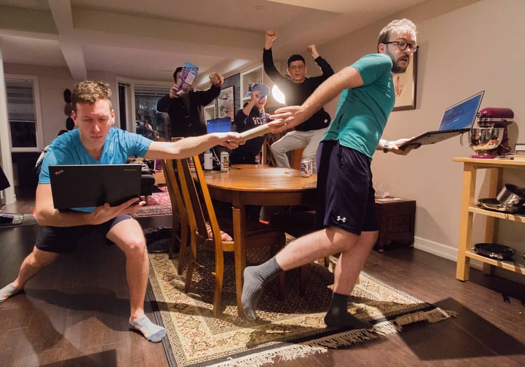 subtledildo:  In a cut throat #hackathon, you need to be #agile through your #sprints,