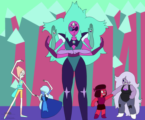 Steven Universe Fanart. Here Are All The Fusions Involving The Main Characters (not Including Rainbow