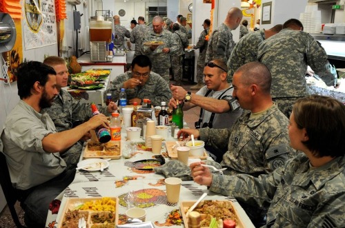 peerintothepast:Happy Thanksgiving to all who serve. Thankful for our Military Heroes. @USArmy @USNa