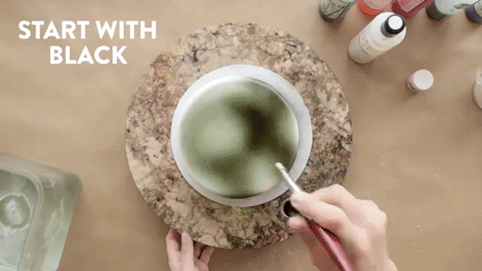 sizvideos:  How to make a galaxy cake - Full video 