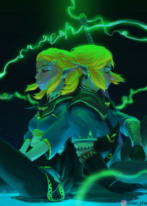 dan-pha:Painted this in anticipation for BotW2. I am so ready.
