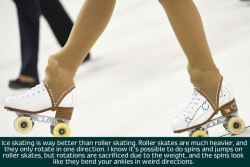 Figure Skating Confessions — “Ice skating is way better than roller...