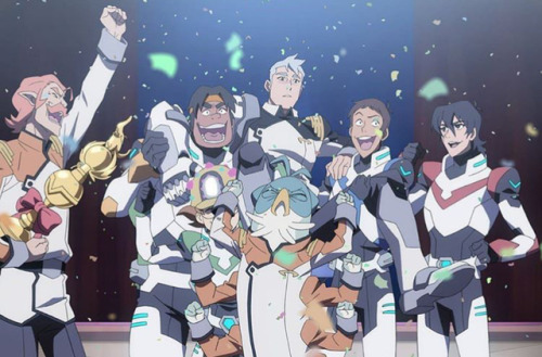 Coran may be holding a trophy but Keith is looking at the real prize